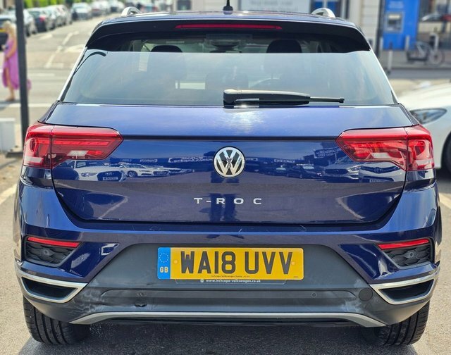 Volkswagen T-Roc 1.5 Tsi Evo Sel Suv Euro 6 Ss WA18UVV Blue #6