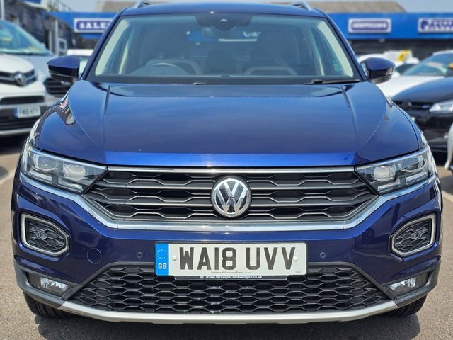 Volkswagen T-Roc 1.5 Tsi Evo Sel Suv Euro 6 Ss WA18UVV Blue #2
