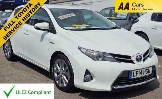 Toyota Auris 1.8 Vvt-h Excel Hatchback Hyb White