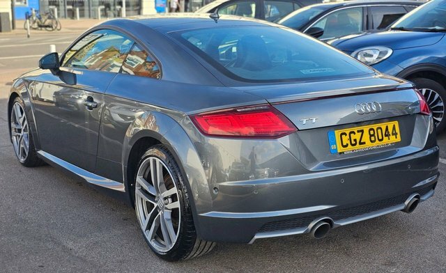 Audi TT 2.0 Tfsi S Line Coupe S Troni CGZ8044 Grey #5