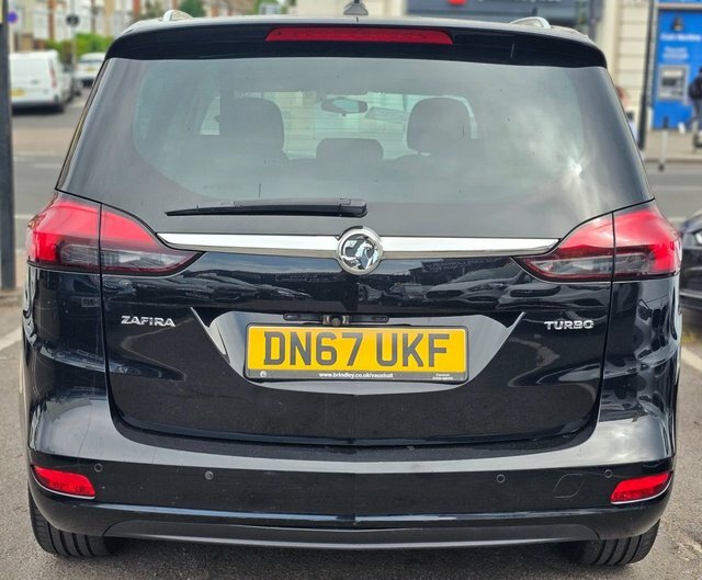 Vauxhall Zafira Tourer 7 Seater 1.4I Turbo Sri Nav Mpv Petr DN67UKF Black #6