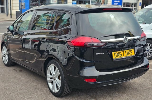 Vauxhall Zafira Tourer 7 Seater 1.4I Turbo Sri Nav Mpv Petr DN67UKF Black #5
