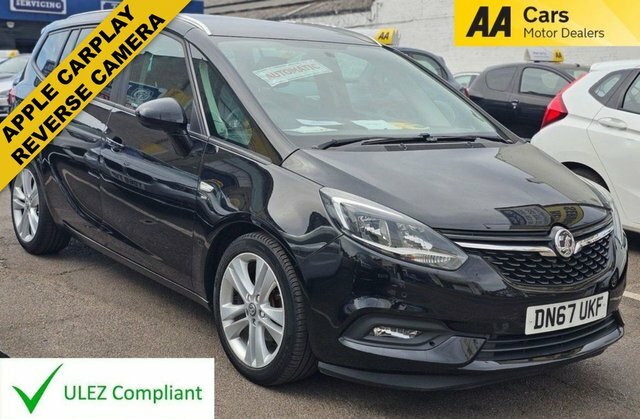 Vauxhall Zafira Tourer 7 Seater 1.4I Turbo Sri Nav Mpv Petr Black