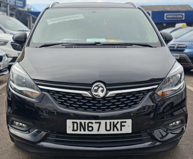 Vauxhall Zafira Tourer 7 Seater 1.4I Turbo Sri Nav Mpv Petr DN67UKF Black #2