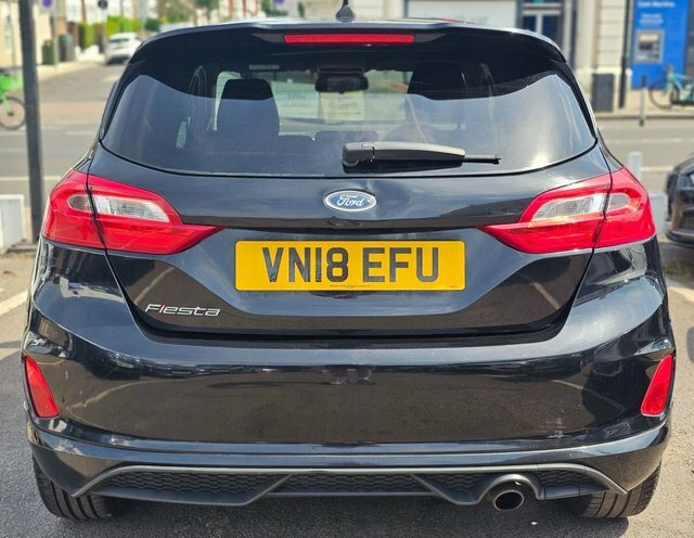 Ford Fiesta 1.0T Ecoboost St-line Hatchback Petr VN18EFU Black #5