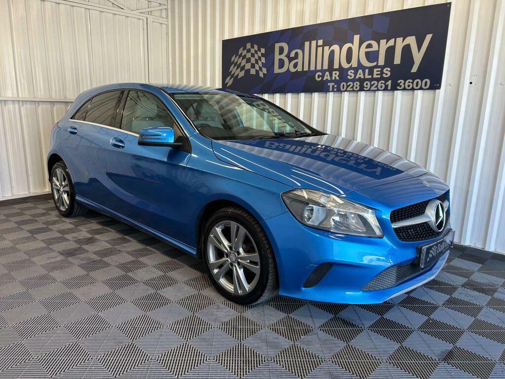 Mercedes-Benz A Class 1.6 A180 Sport 7G-dct Euro 6 S S Blue