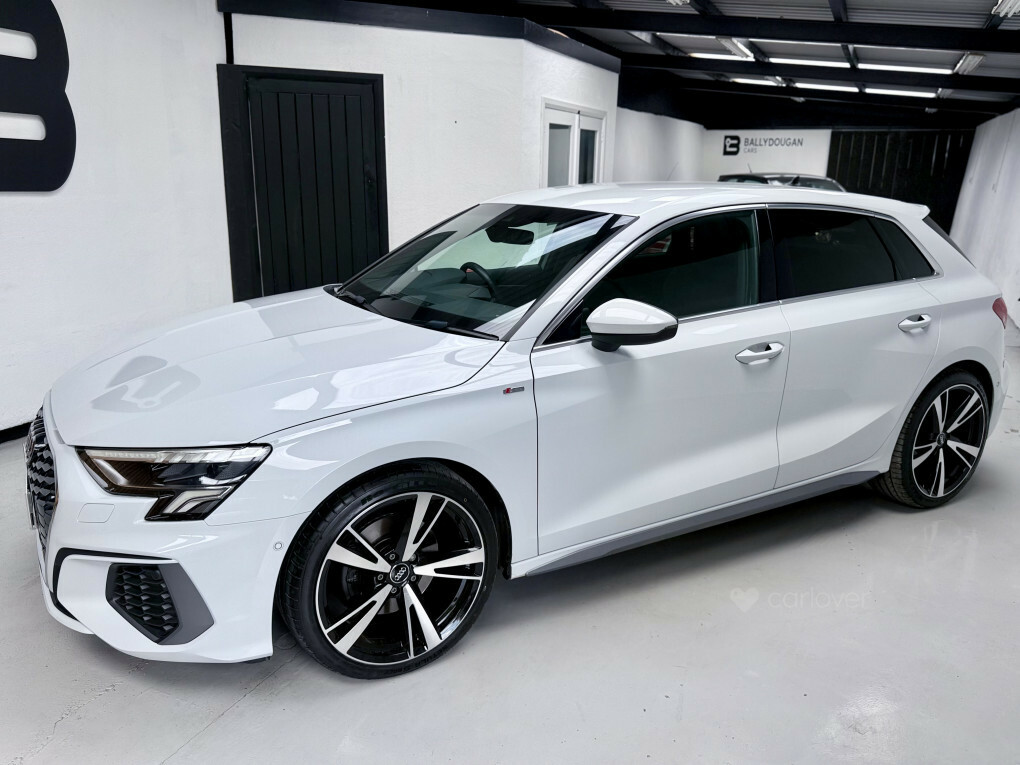 Audi A3 Sportback 30 Tdi S Line White #3