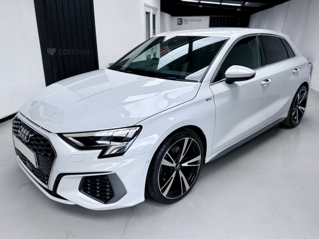 Audi A3 Sportback 30 Tdi S Line White #2