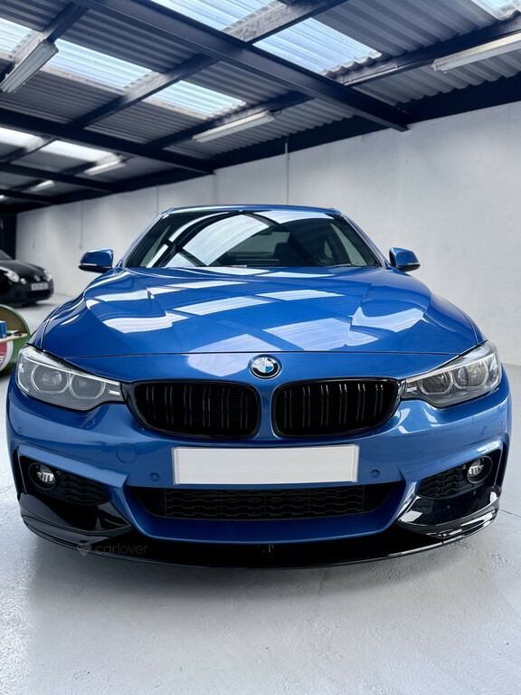 BMW 4 Series 420D M Sport PF68VCT Blue #6