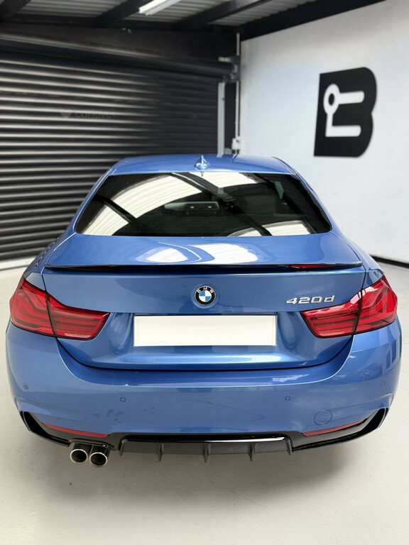 BMW 4 Series 420D M Sport PF68VCT Blue #5