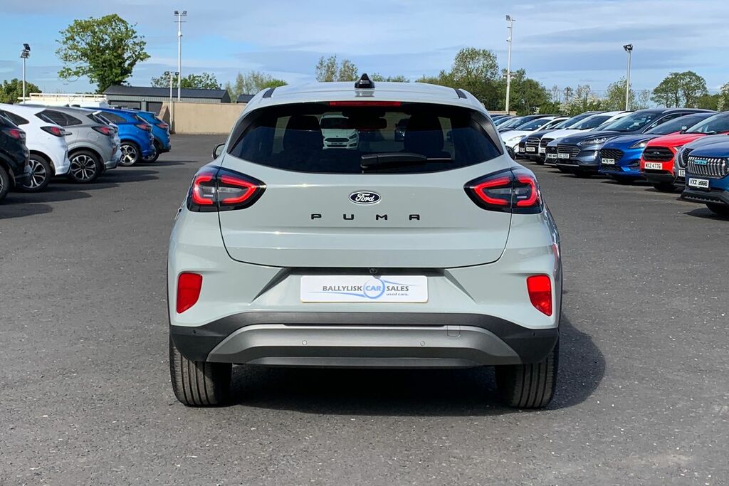 Ford Puma 1.0T 125Ps Titanium In Cactus Grey With 3K KJ25DFL Grey #5
