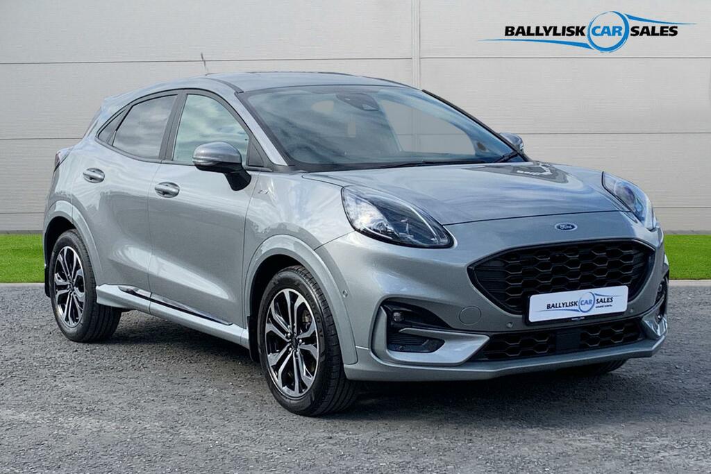 Ford Puma 1.0T 125Ps St-line In Solar Silver With 29K Park Silver