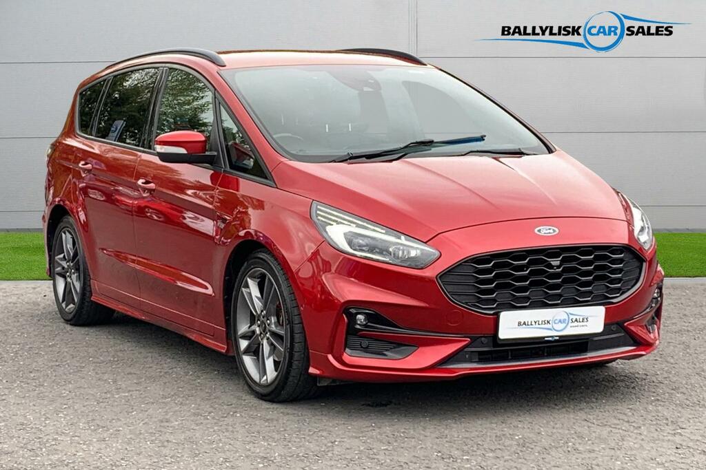 Ford S-Max 2.0 Ecoblue 190Ps St-line In Lucid Red With 7 Red