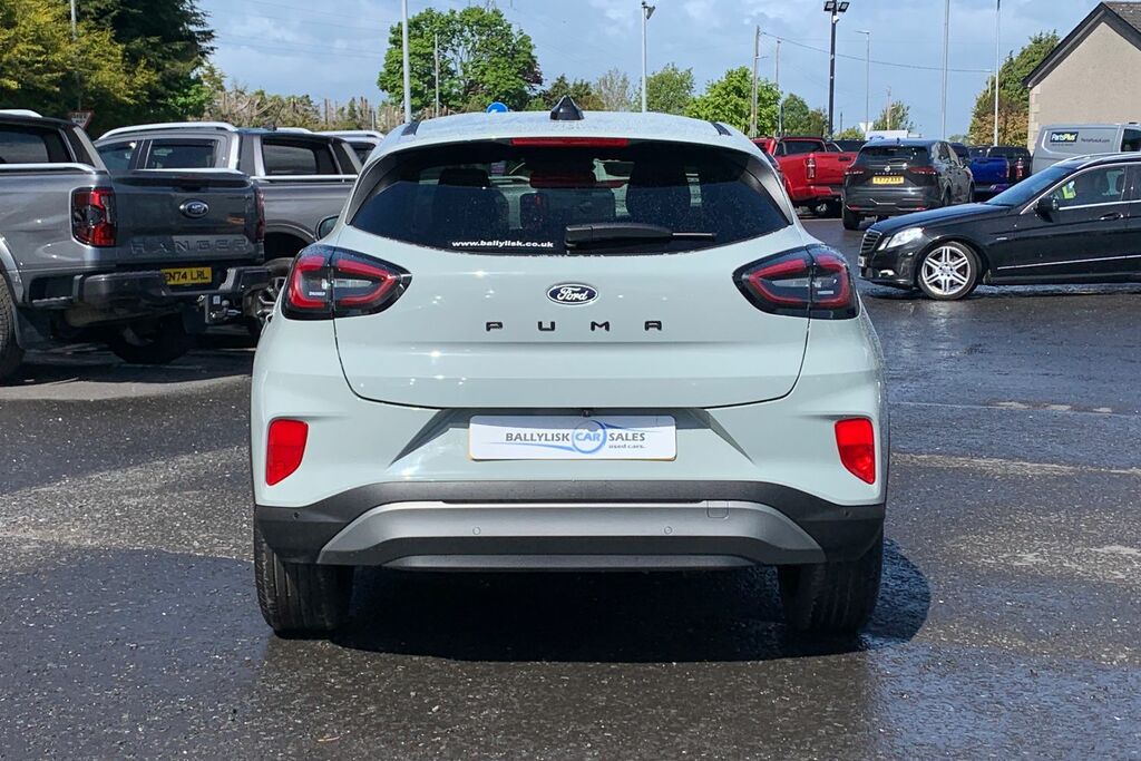 Ford Puma 1.0T 125Ps Titanium In Cactus Grey With 4K PF74CHJ Grey #5