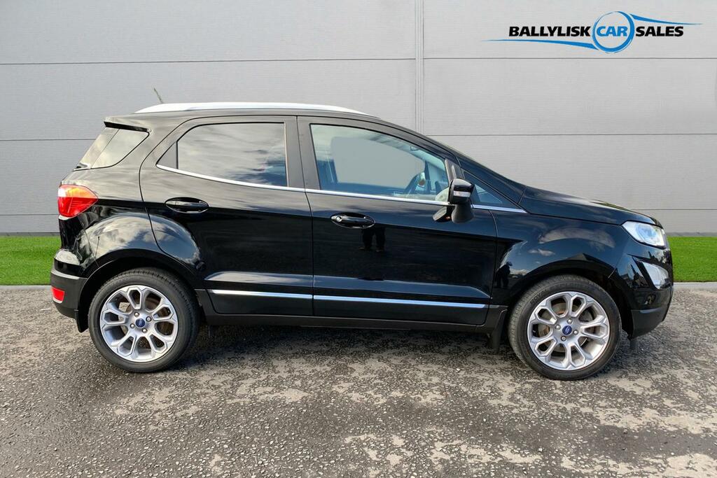 Ford Ecosport 1.5 Tdci 100Ps Titanium In Black With S Extra NXZ9139 Black #3