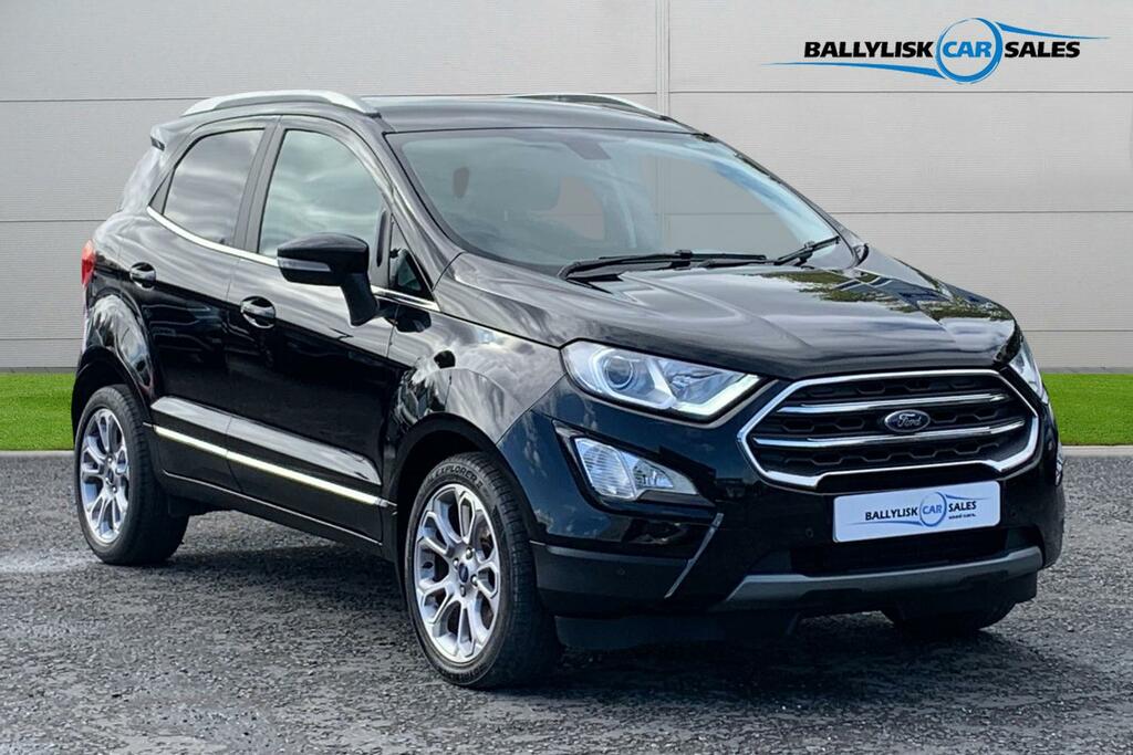 Ford Ecosport 1.5 Tdci 100Ps Titanium In Black With S Extra Black