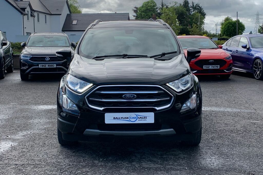 Ford Ecosport 1.5 Tdci 100Ps Titanium In Black With S Extra NXZ9139 Black #4