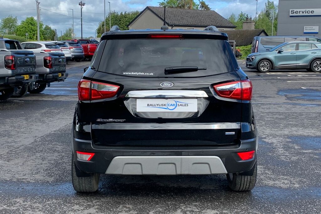 Ford Ecosport 1.5 Tdci 100Ps Titanium In Black With S Extra NXZ9139 Black #5