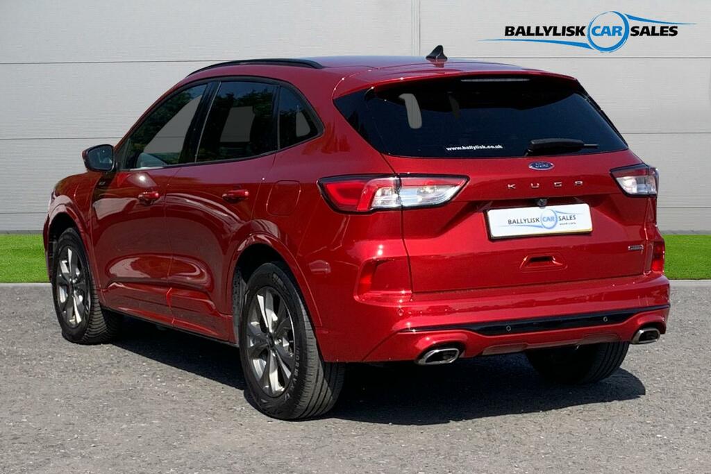 Ford Kuga 2.5 225Ps 14.4Kwh Phev St-line Edition In Lucid Re DN24UJO Red #2