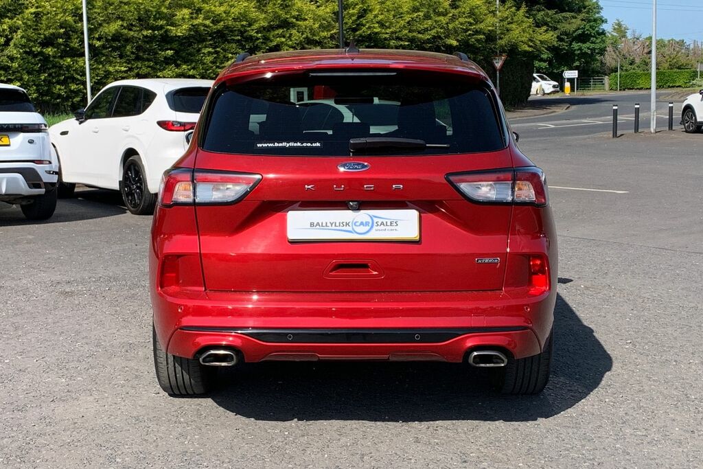 Ford Kuga 2.5 225Ps 14.4Kwh Phev St-line Edition In Lucid Re DN24UJO Red #5