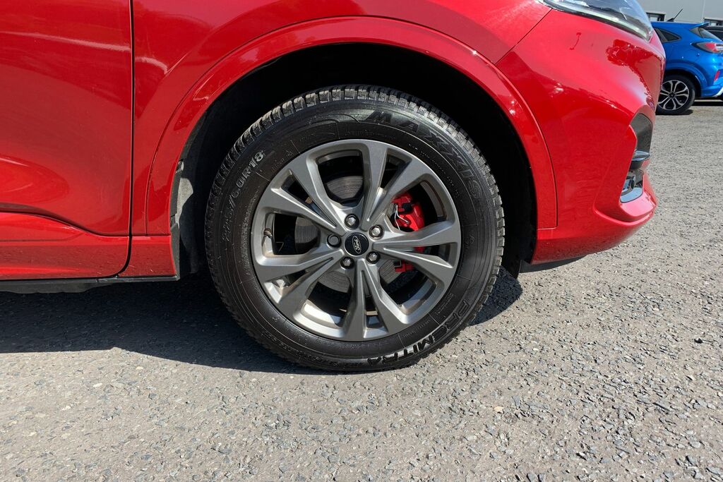 Ford Kuga 2.5 225Ps 14.4Kwh Phev St-line Edition In Lucid Re DN24UJO Red #6
