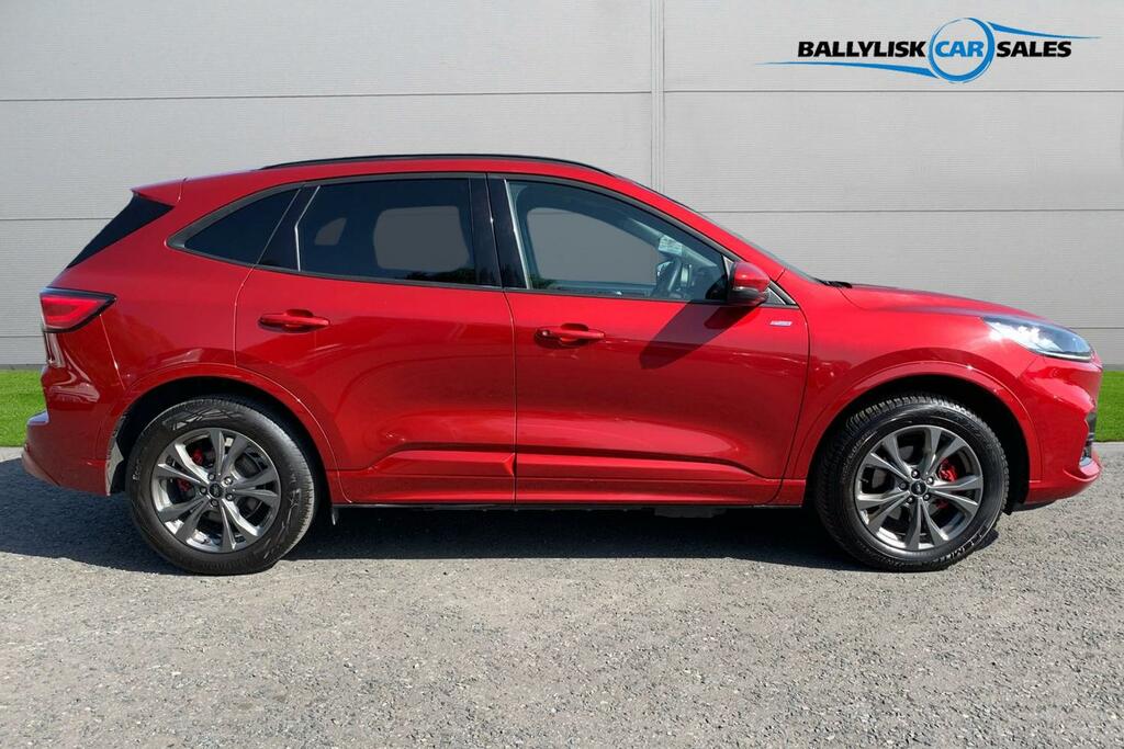 Ford Kuga 2.5 225Ps 14.4Kwh Phev St-line Edition In Lucid Re DN24UJO Red #3