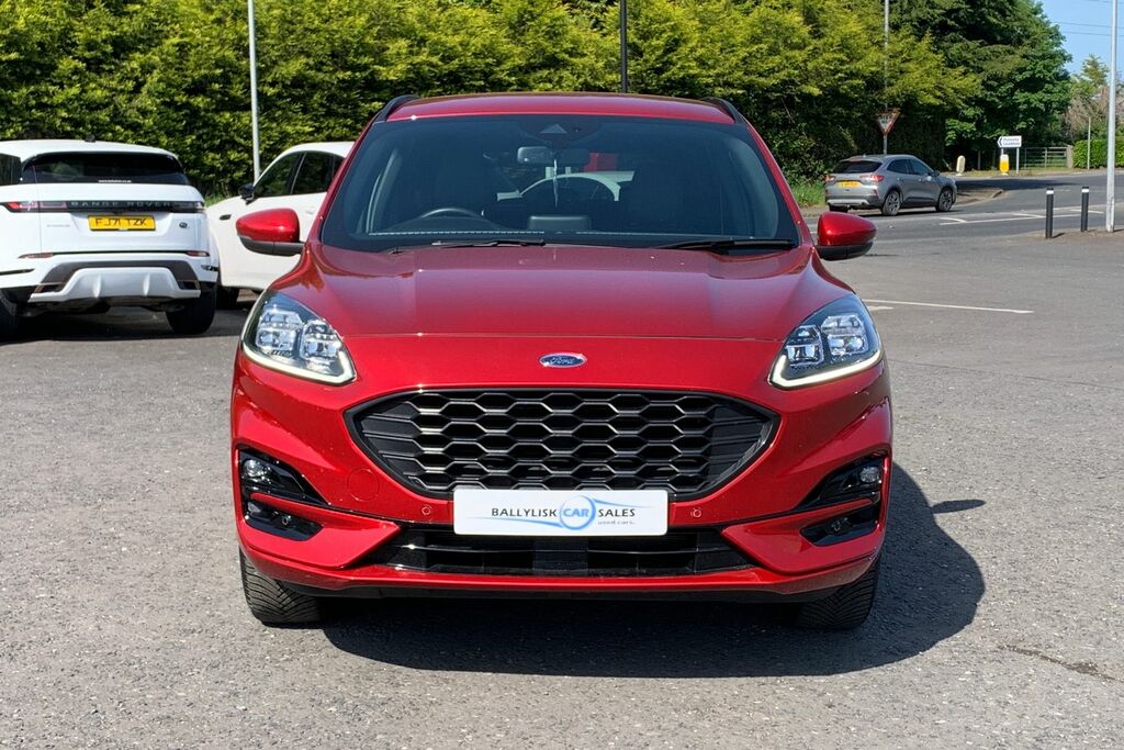 Ford Kuga 2.5 225Ps 14.4Kwh Phev St-line Edition In Lucid Re DN24UJO Red #4