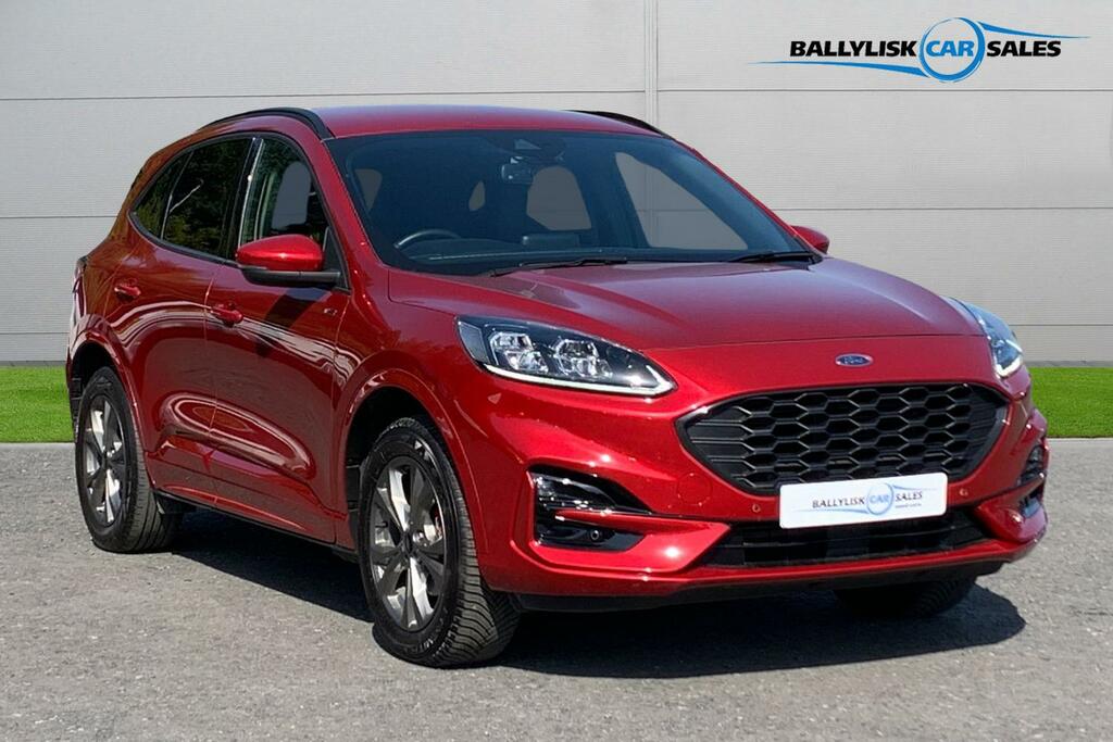 Ford Kuga 2.5 225Ps 14.4Kwh Phev St-line Edition In Lucid Re Red