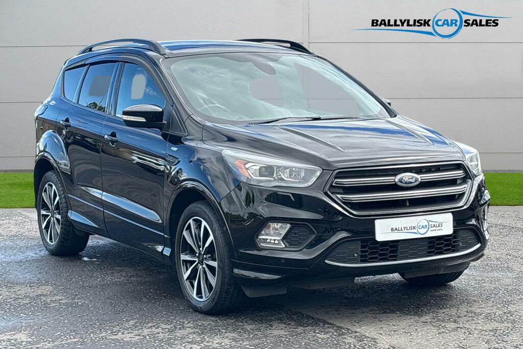 Ford Kuga 2.0 Tdci 150Ps St-line In Black With 64K Black