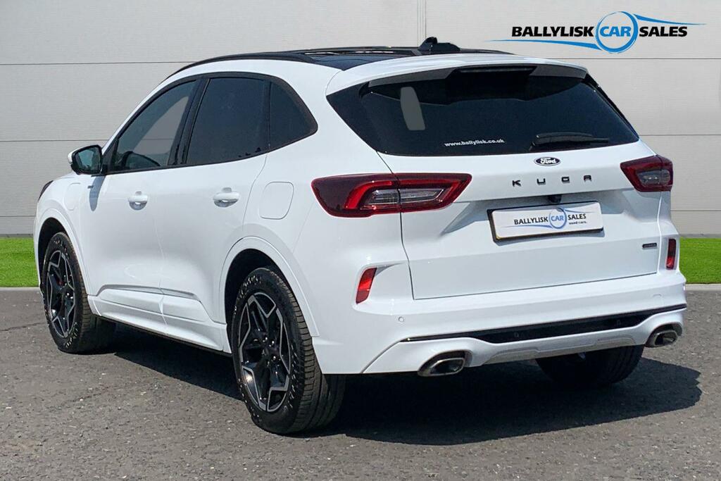 Ford Kuga 2.5 Duratec 243Ps Phev 14.4Kwh St-line X In White EF75CUV White #2