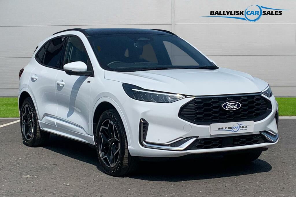 Ford Kuga 2.5 Duratec 243Ps Phev 14.4Kwh St-line X In White White