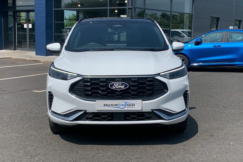 Ford Kuga 2.5 Duratec 243Ps Phev 14.4Kwh St-line X In White EF75CUV White #4