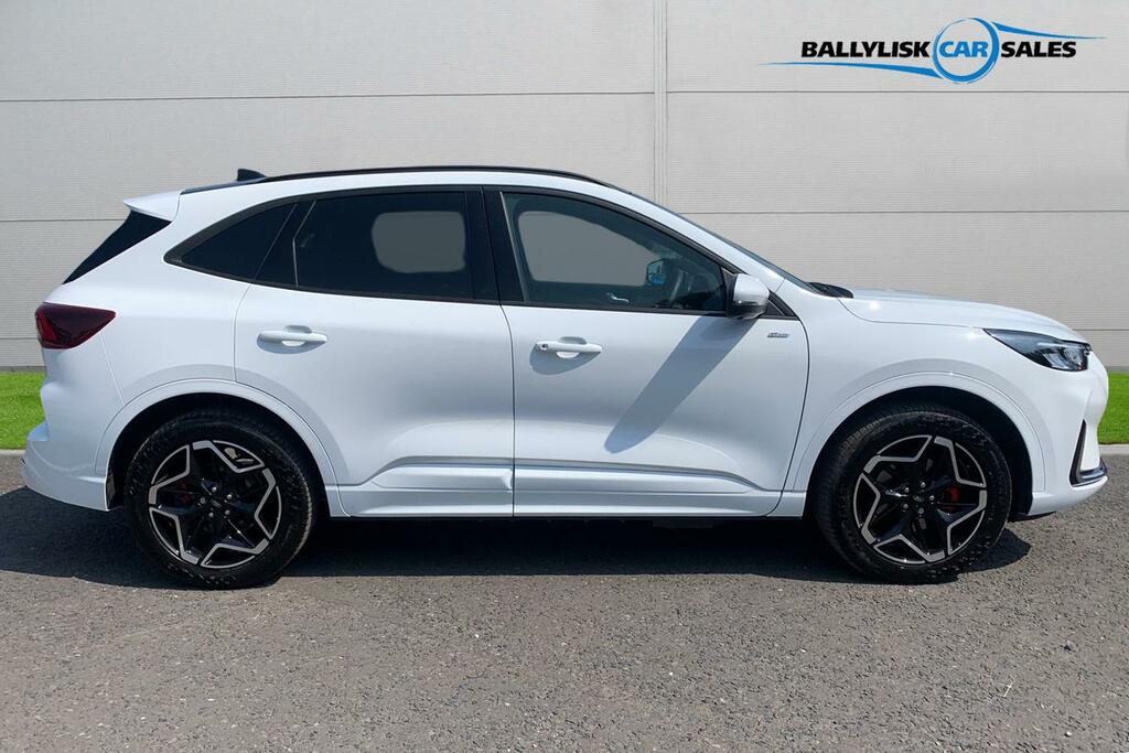 Ford Kuga 2.5 Duratec 243Ps Phev 14.4Kwh St-line X In White EF75CUV White #3