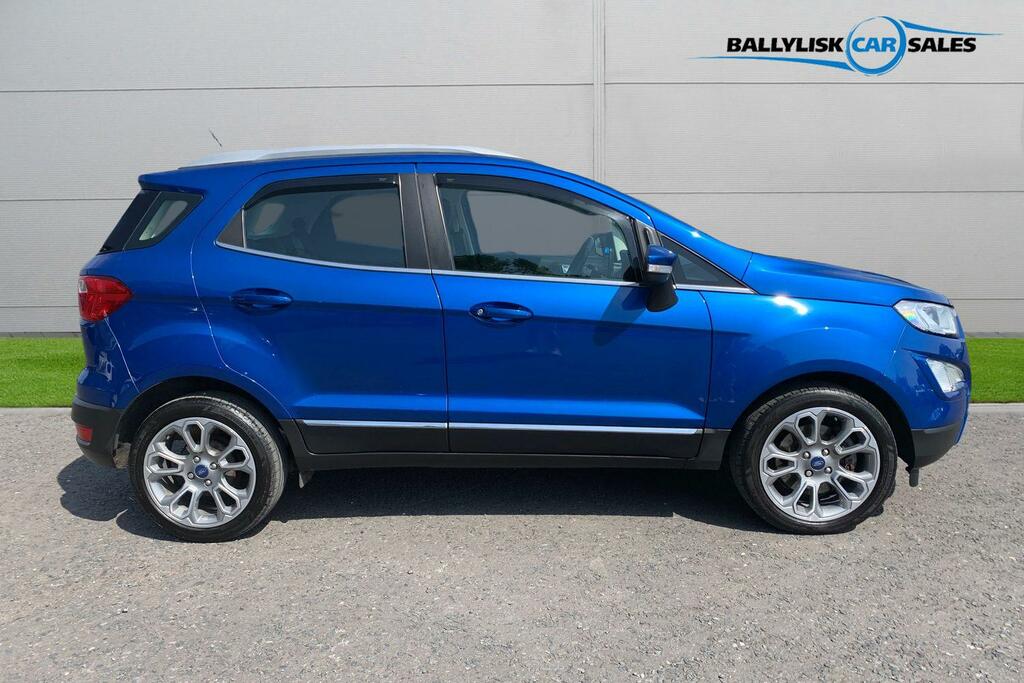Ford Ecosport 1.5 Tdci 100Ps Titanium In Blue With 66K OXZ7849 Blue #3