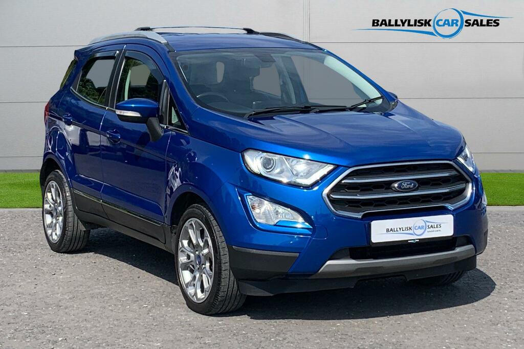 Ford Ecosport 1.5 Tdci 100Ps Titanium In Blue With 66K Blue