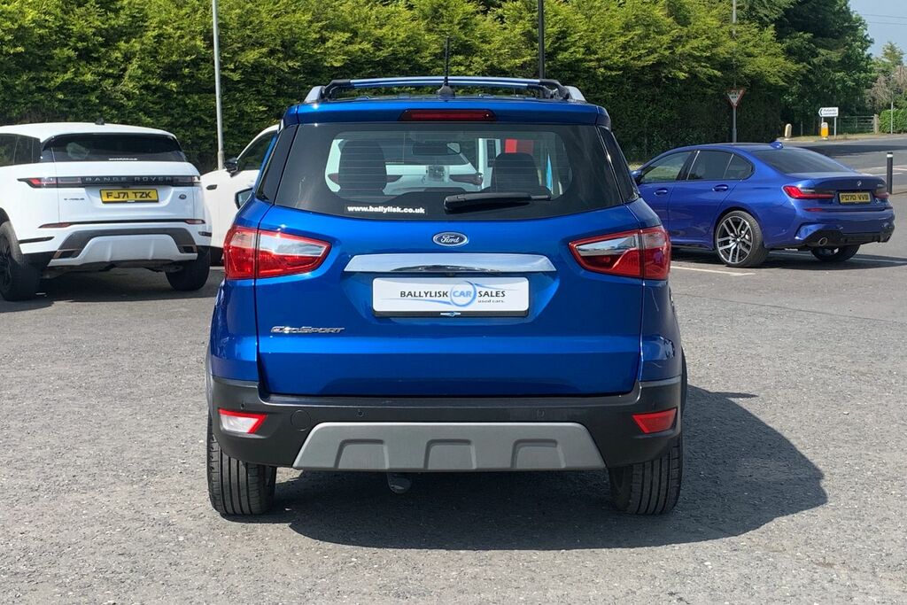 Ford Ecosport 1.5 Tdci 100Ps Titanium In Blue With 66K OXZ7849 Blue #5
