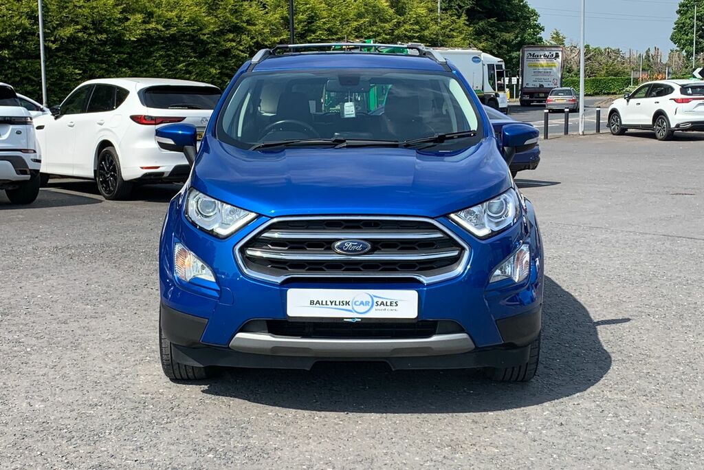 Ford Ecosport 1.5 Tdci 100Ps Titanium In Blue With 66K OXZ7849 Blue #4