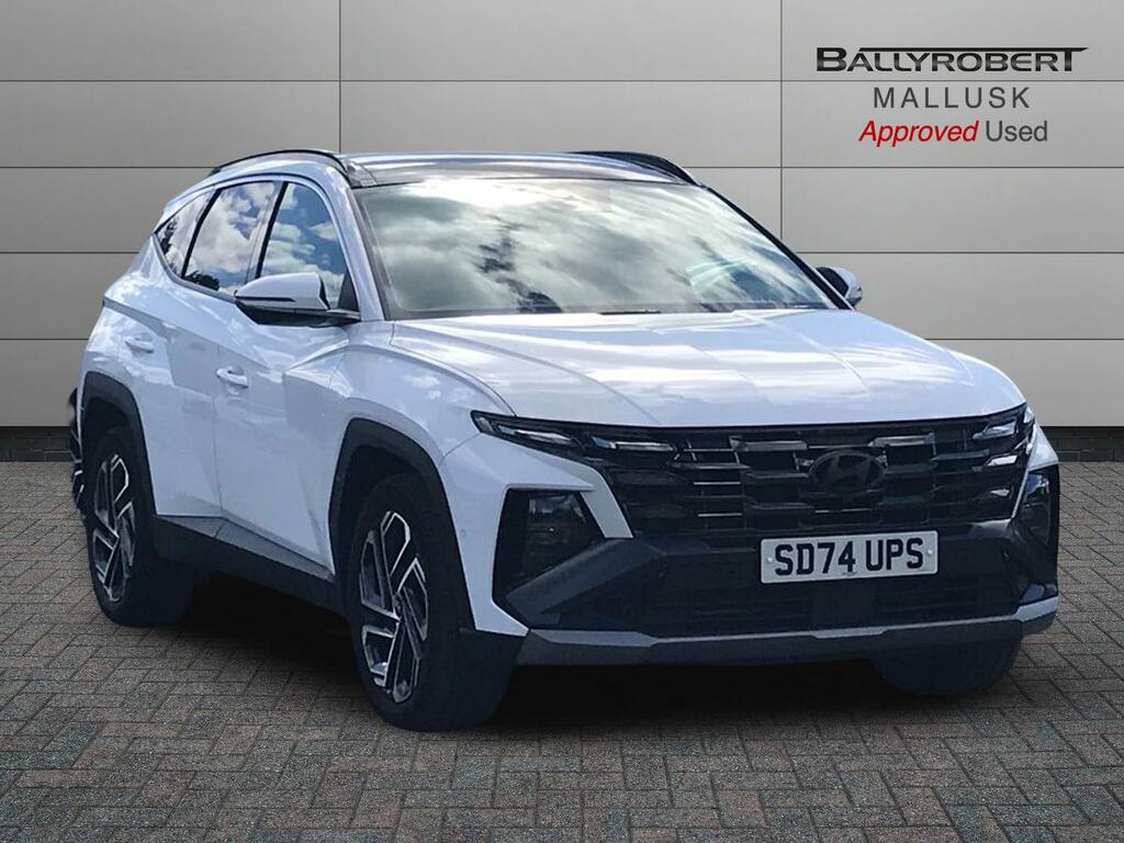 Hyundai Tucson 1.6T Hybrid Ultimate White