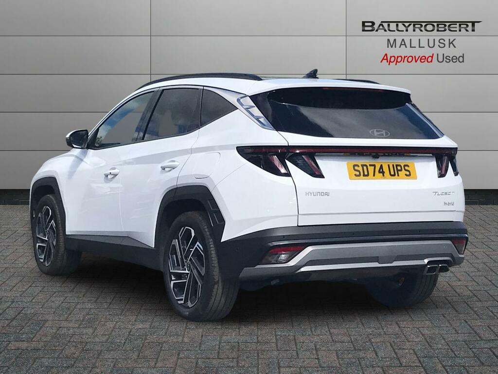 Hyundai Tucson 1.6T Hybrid Ultimate SD74UPS White #2