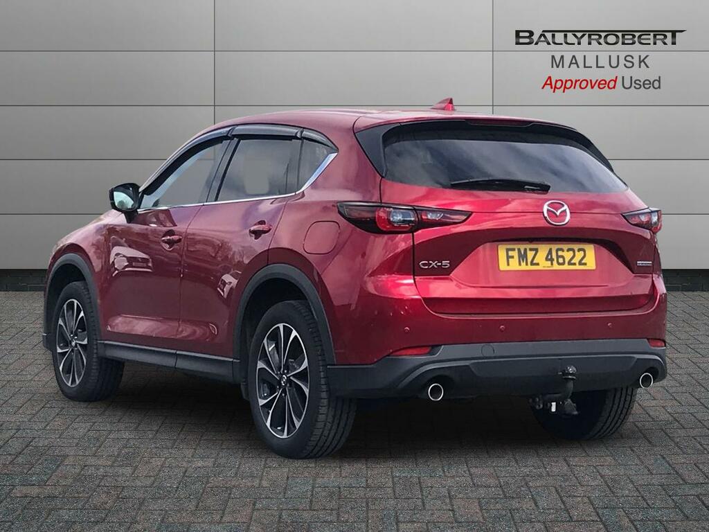 Mazda CX-5 2.0 E-skyactiv G Mhev Exclusive-line FMZ4622 Red #2