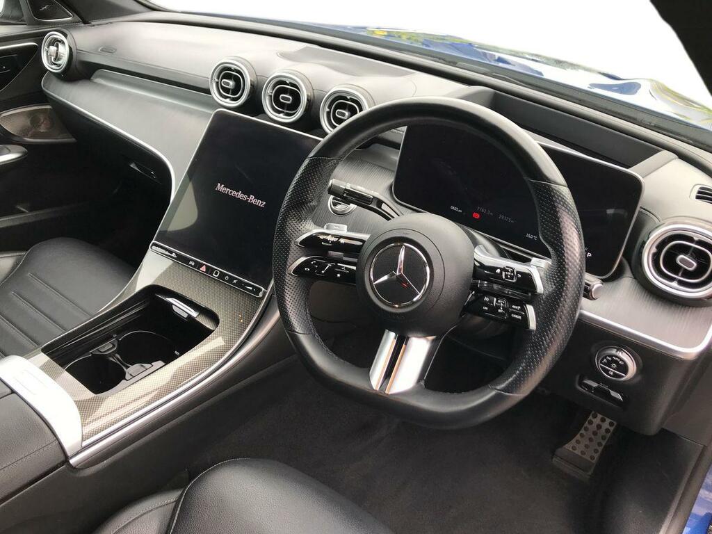 Mercedes-Benz C Class C300 Amg Line Premium Plus 9G-tronic MT22UUS Blue #3
