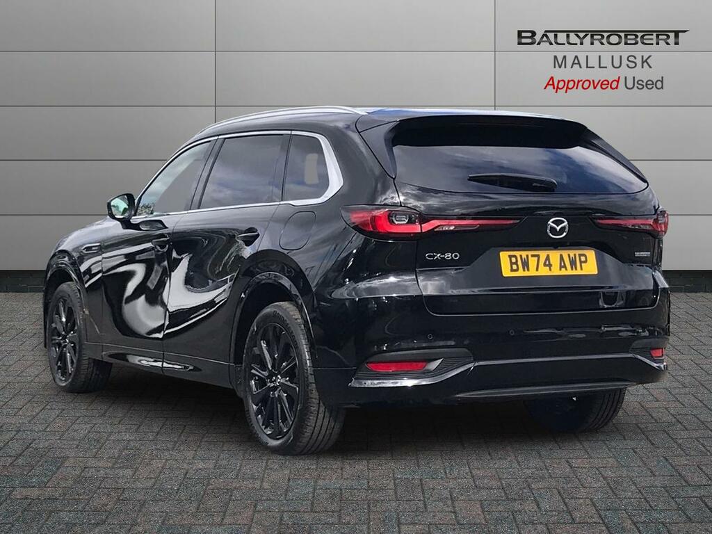 Mazda CX-80 2.5 Phev Homura Plus Awd Convdappan BW74AWP Black #2
