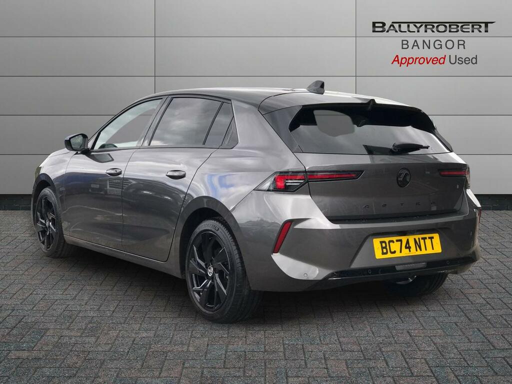 Vauxhall Astra 1.2 Turbo 130 Gs BC74NTT Grey #2