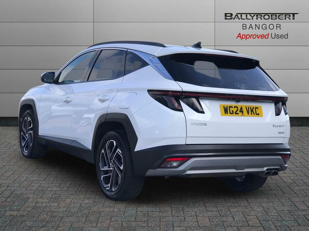 Hyundai Tucson 1.6T Hybrid Ultimate WG24VKC White #2