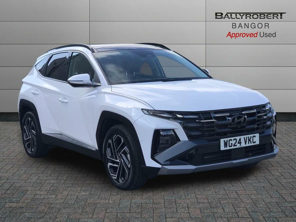 Hyundai Tucson 1.6T Hybrid Ultimate White