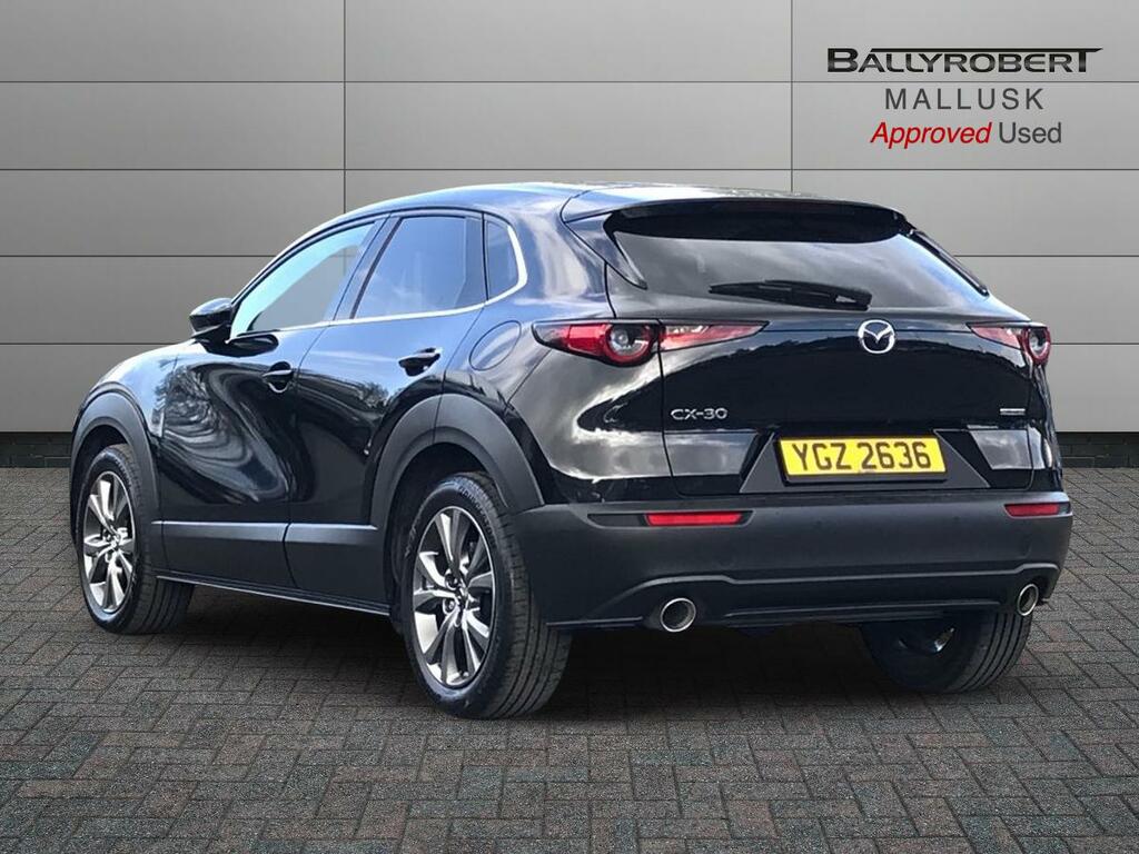 Mazda CX-30 2.0 E-skyactiv X Mhev Sport Lux YGZ2636 Black #2