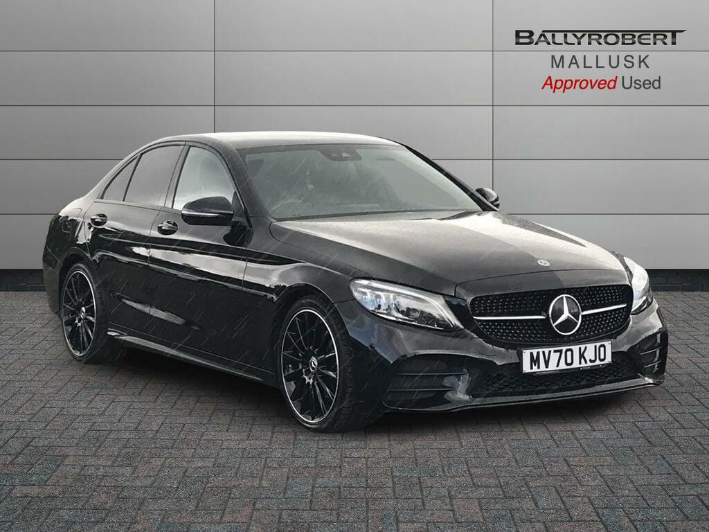 Mercedes-Benz C Class C220d Amg Line Premium 9G-tronic Black