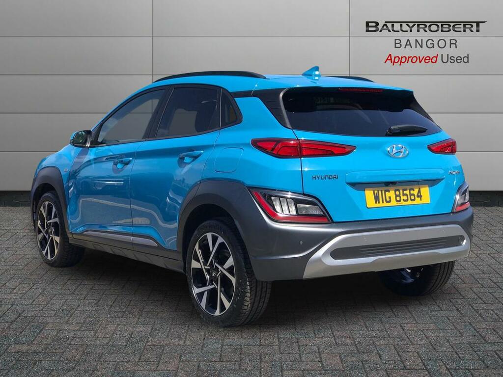 Hyundai Kona 1.0 Tgdi 48V Mhev Premium WIG8564 Blue #2