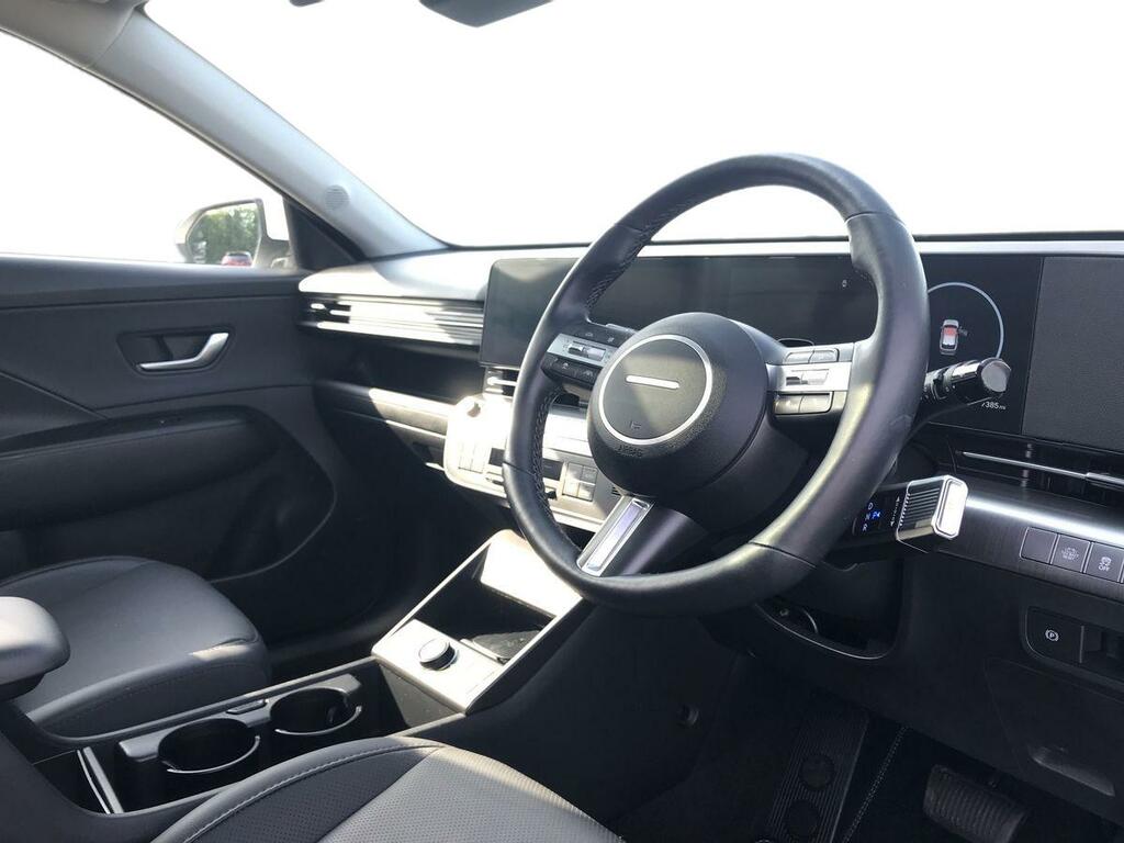 Hyundai Kona 1.6 Hybrid 129 Ultimate Dct YX25PZL White #3