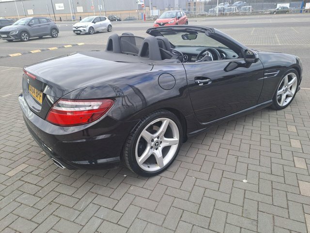 Mercedes-Benz SLK Slk250 Cdi Amg Sport SK64BPF Black #3